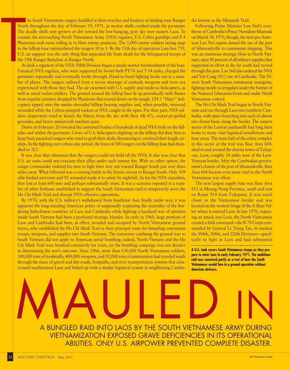 Military Heritage Preview Pages