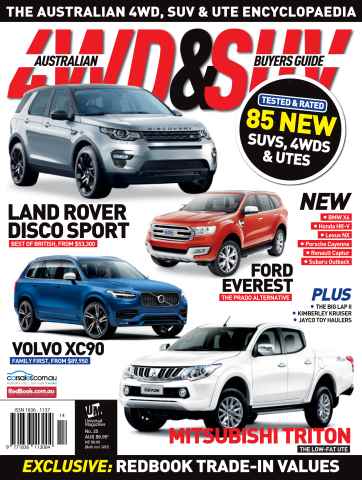 Australian 4WD and SUV Buyers Guide issue Issue 25