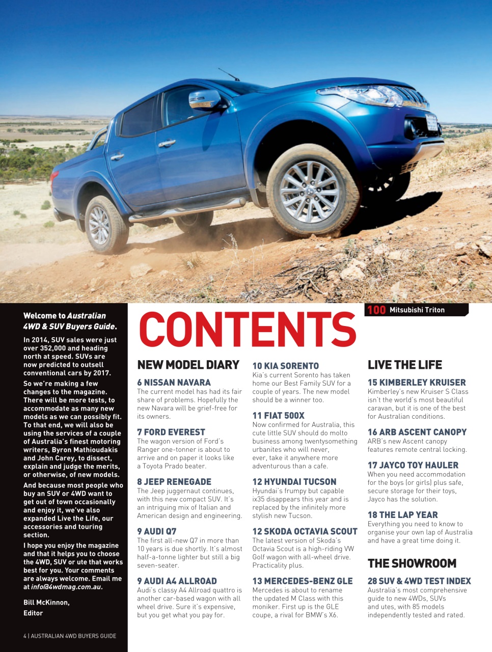 Australian 4WD and SUV Buyers Guide Preview Pages