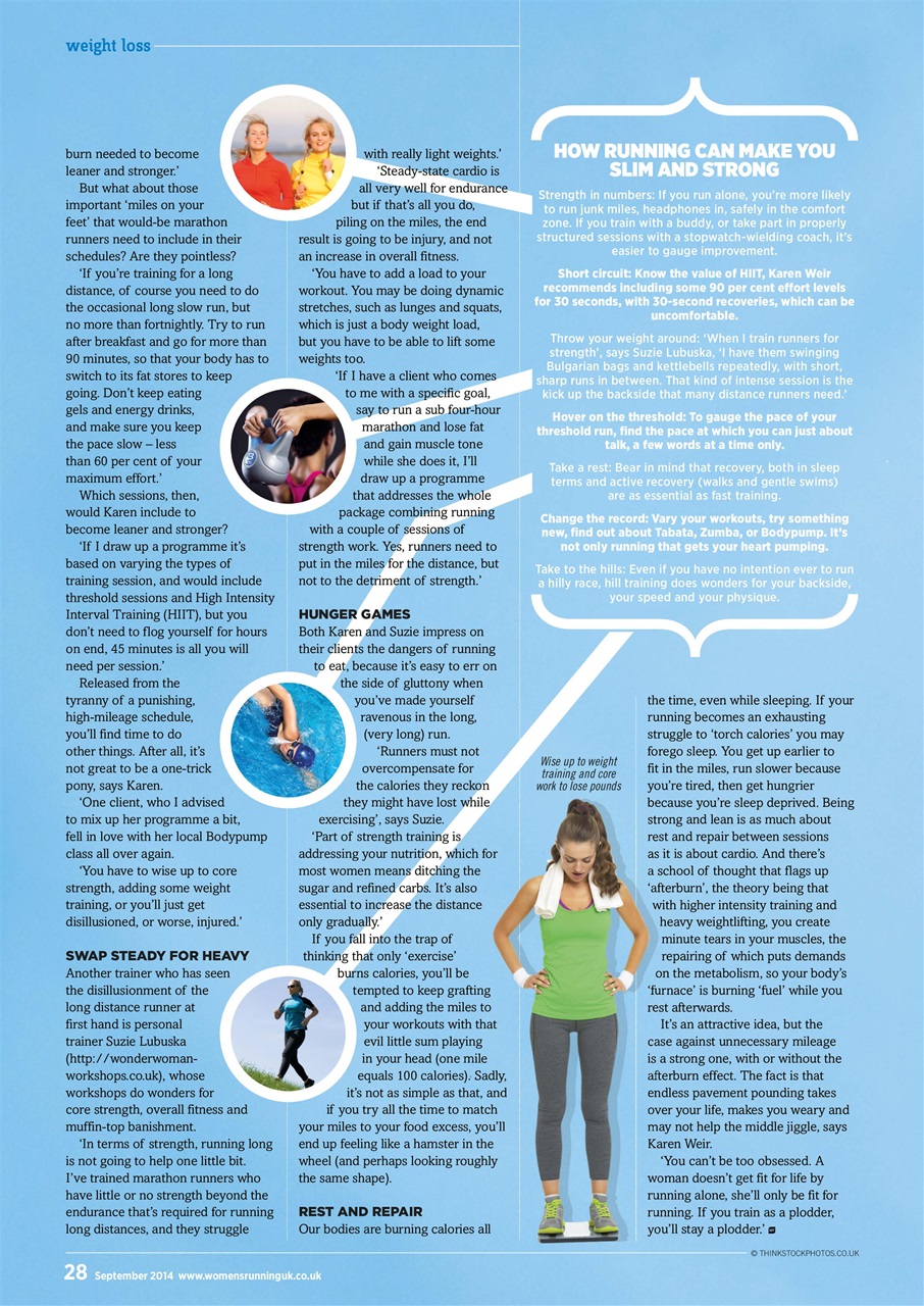 Women’s Running Preview Pages