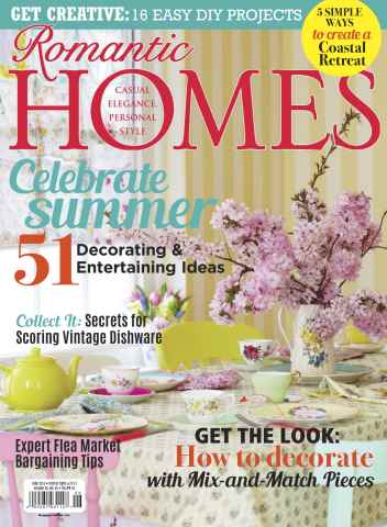 Romantic Homes issue June 2015
