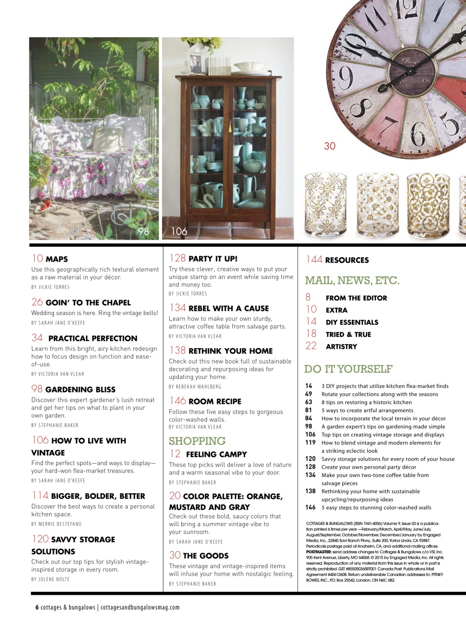 Cottages and Bungalows Preview Pages