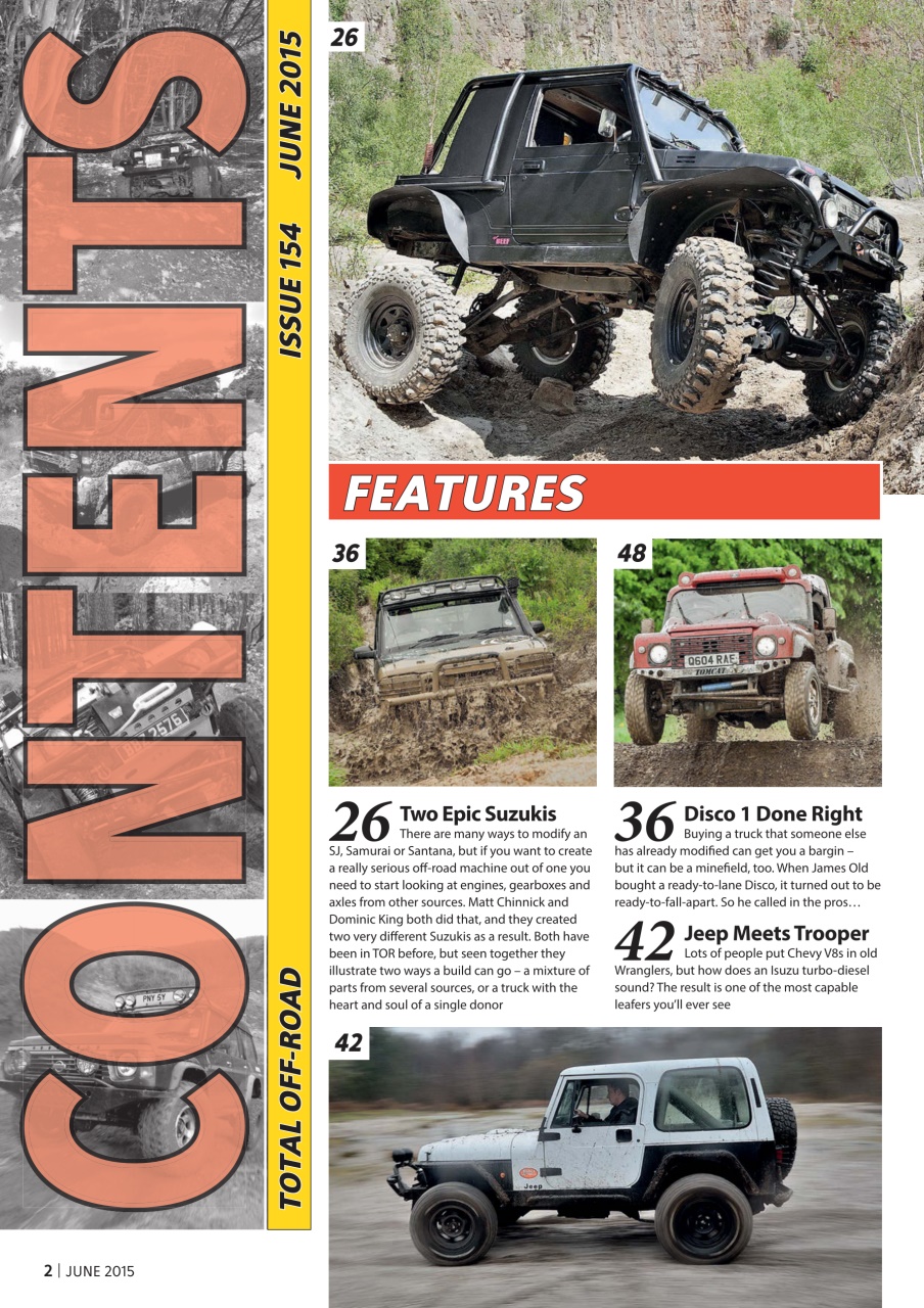 Overlander 4X4 Preview Pages
