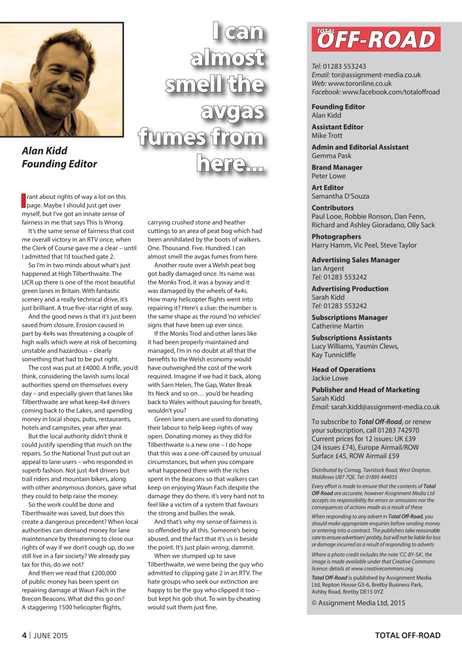 Overlander 4X4 Preview Pages