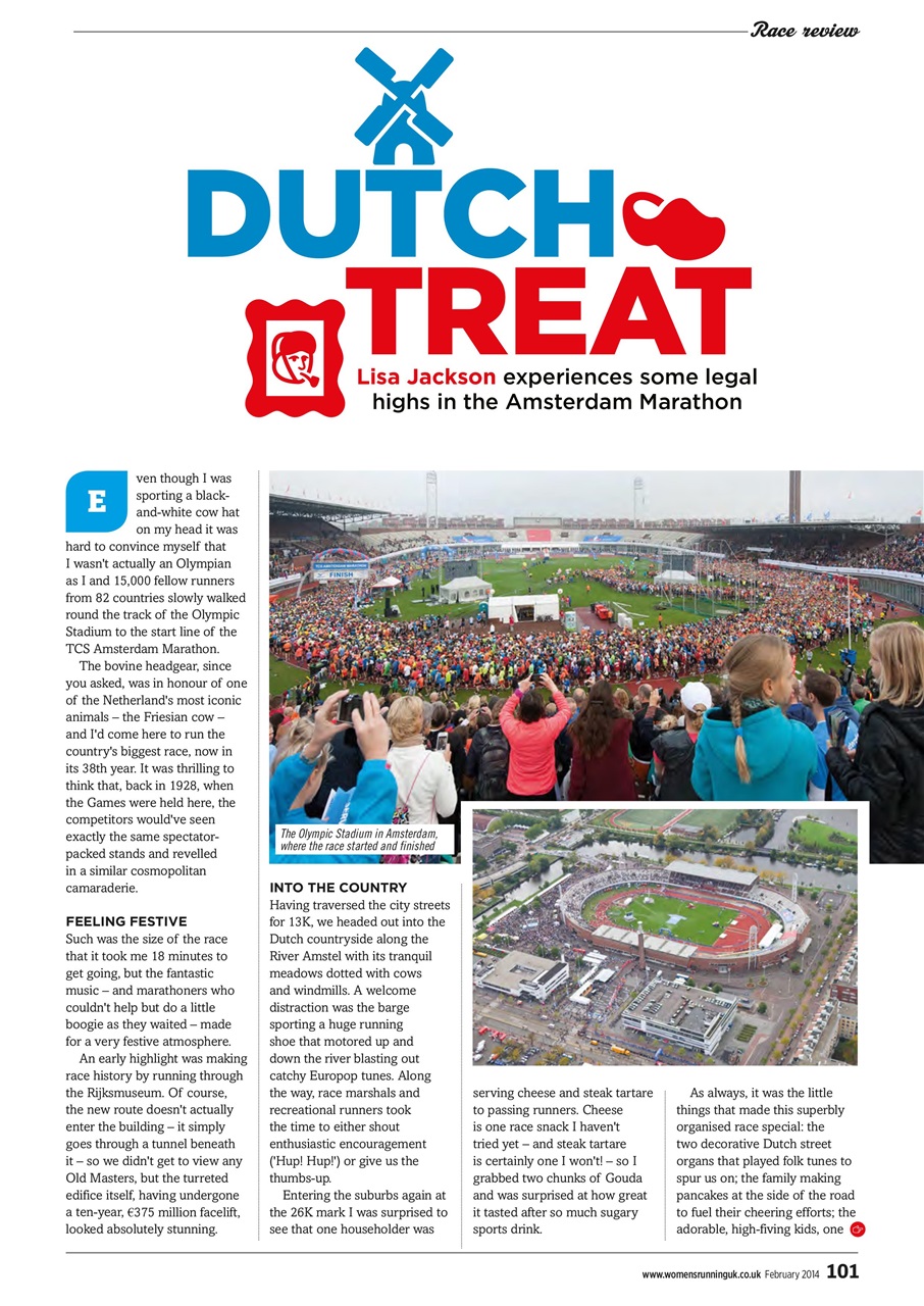 Women’s Running Preview Pages