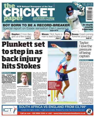 The Cricket Paper issue 1st May 2015