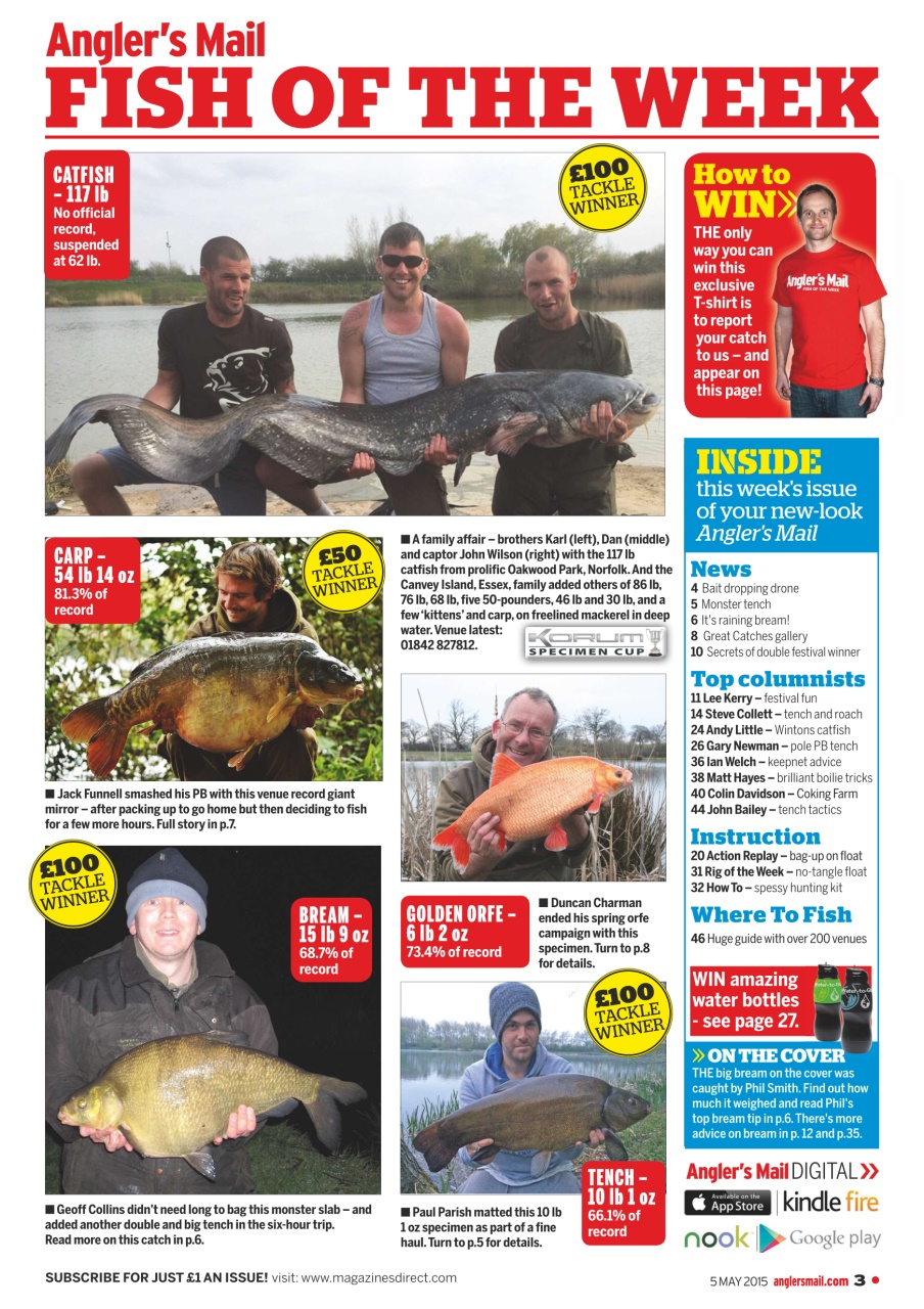 Anglers Mail Preview Pages
