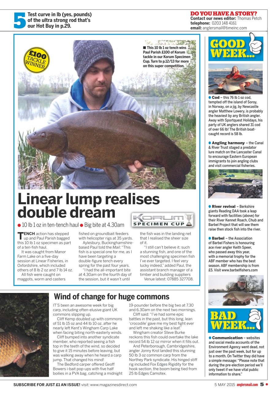 Anglers Mail Preview Pages