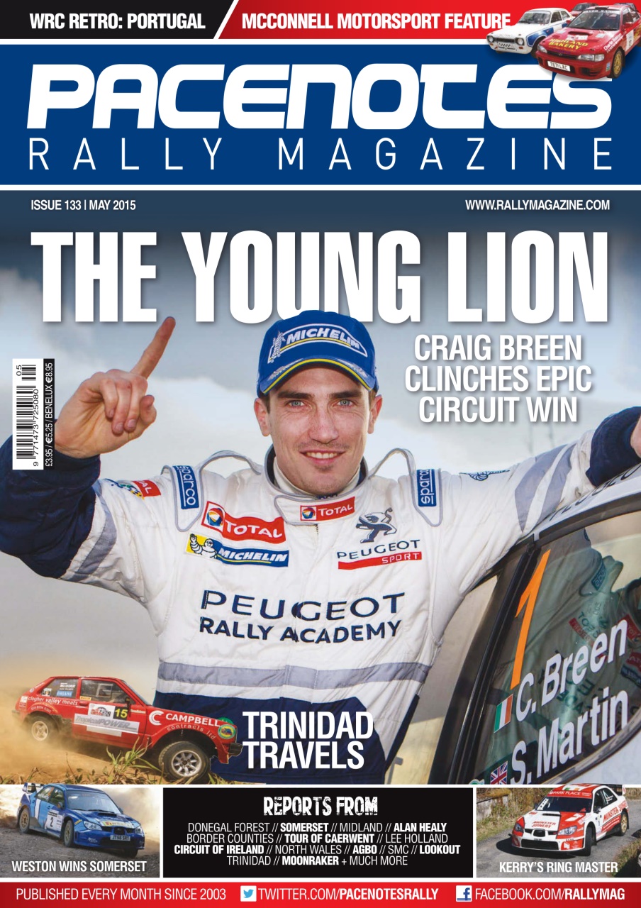Pacenotes Rally magazine Preview Pages