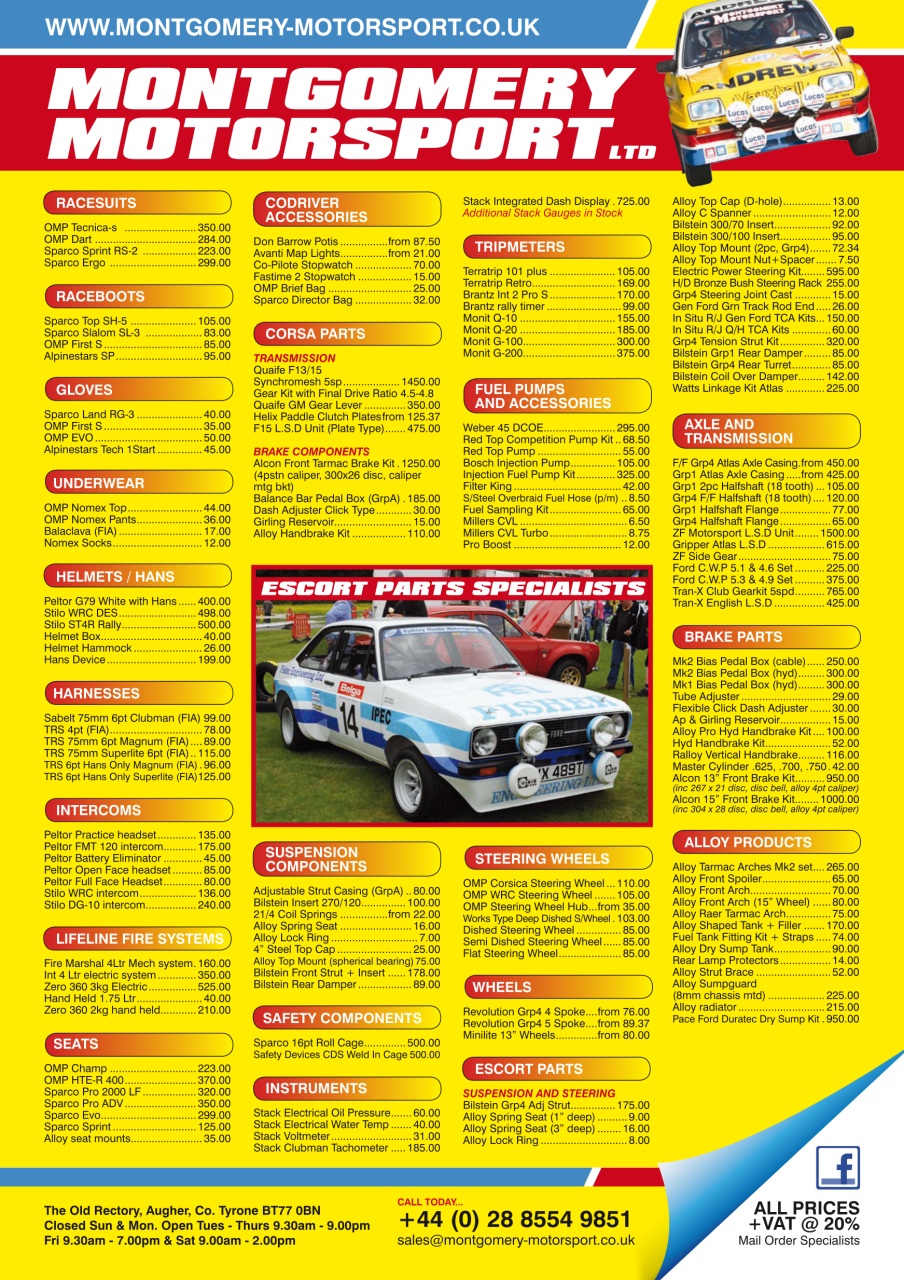 Pacenotes Rally magazine Preview Pages