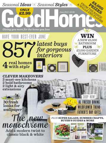 Good Homes Magazine issue Good Homes Magazine June 2015