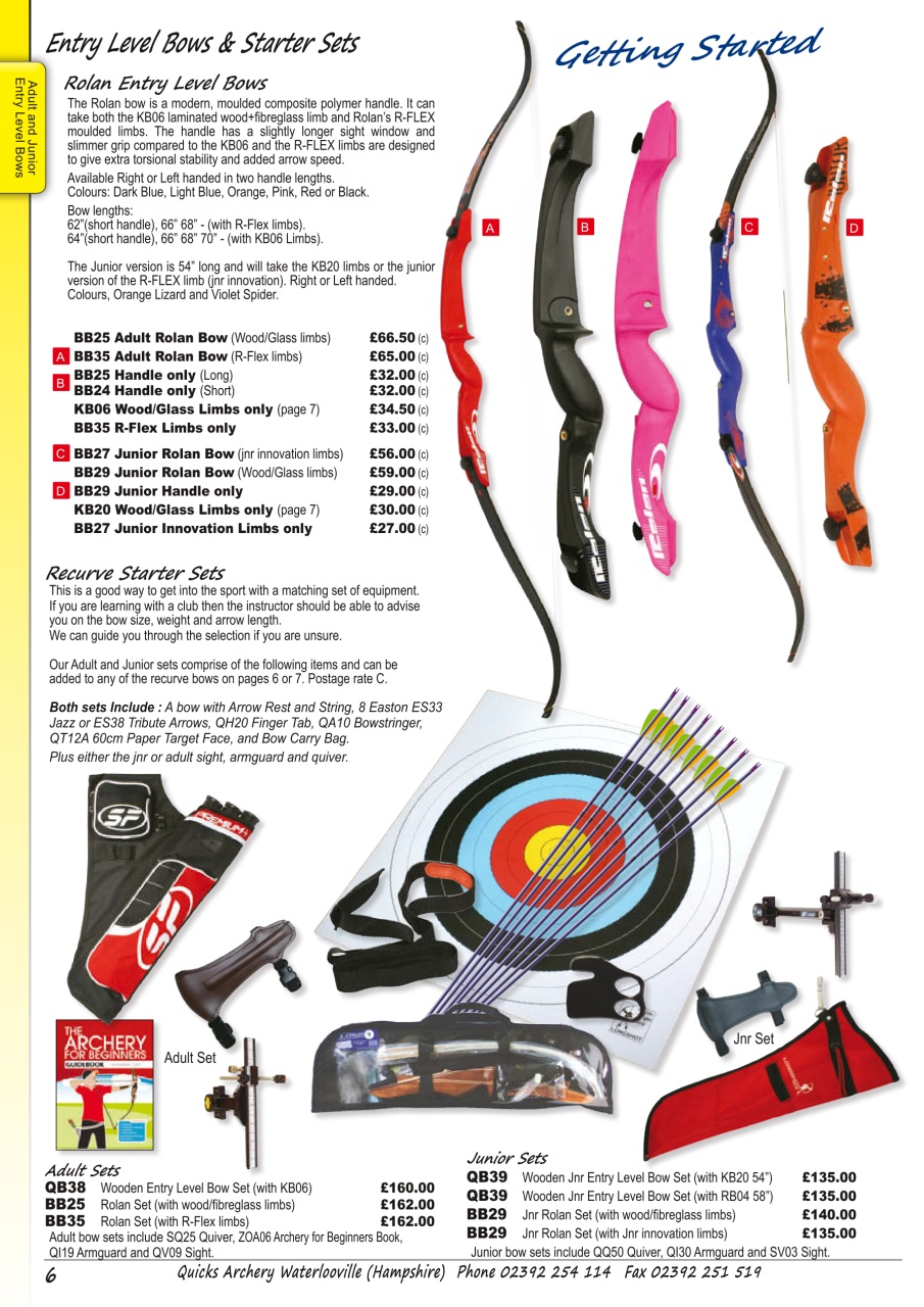 Bow International Preview Pages