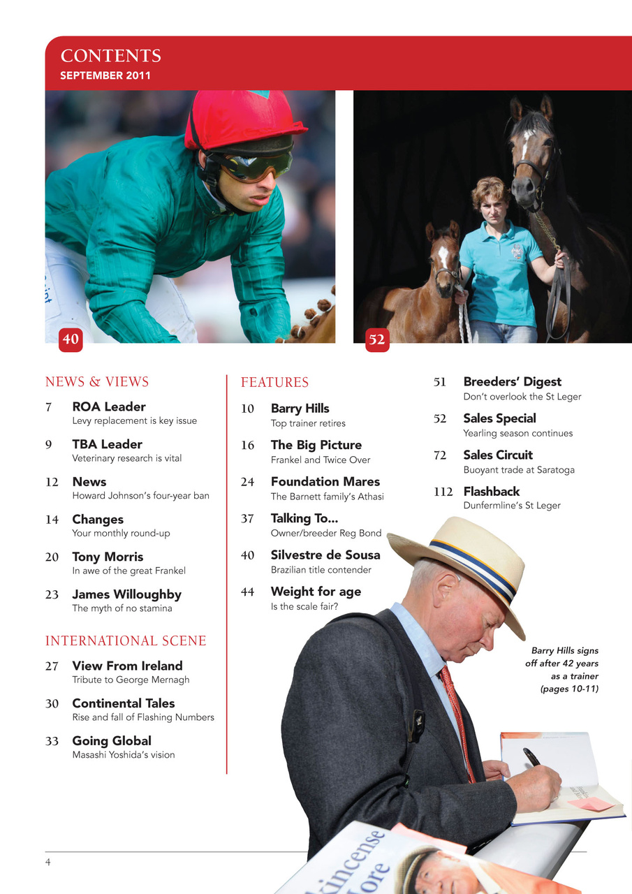 The Owner Breeder Preview Pages