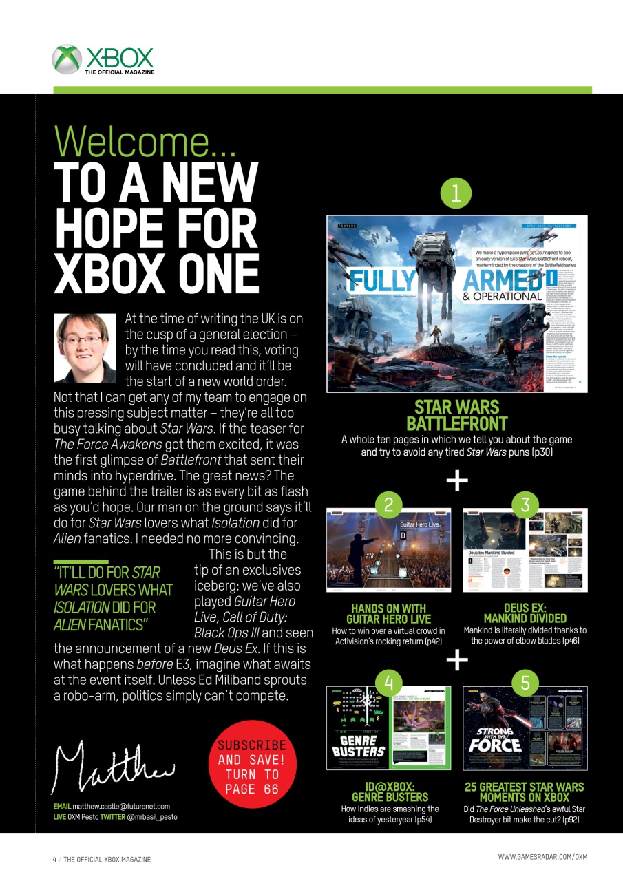 Official Xbox Magazine (UK Edition) Preview Pages