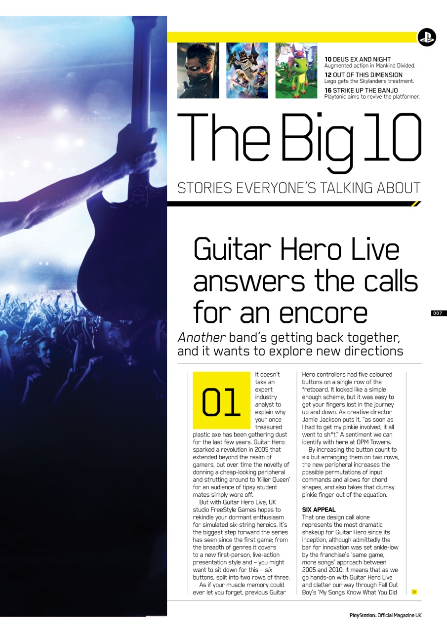 PLAY Magazine Preview Pages