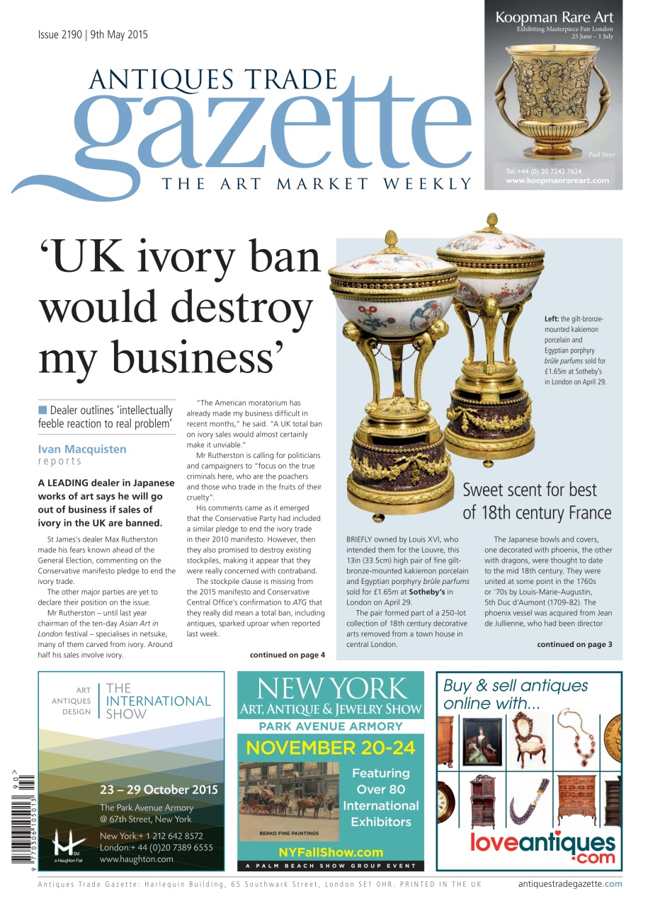 Antiques Trade Gazette Preview Pages