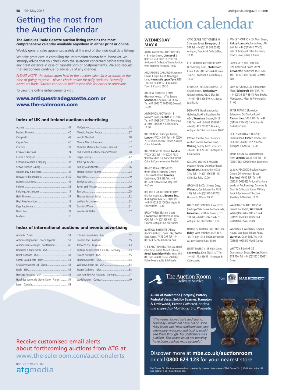Antiques Trade Gazette Preview Pages