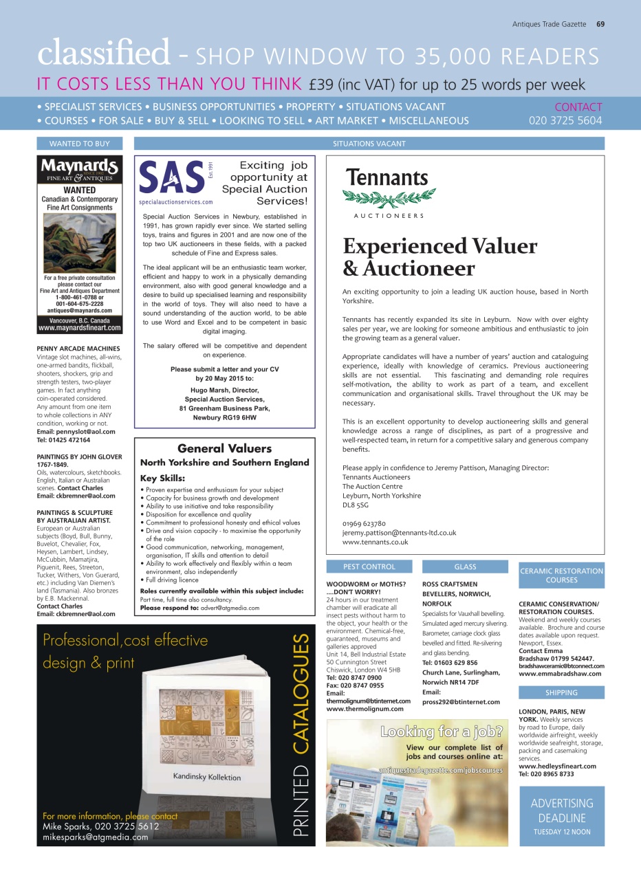 Antiques Trade Gazette Preview Pages