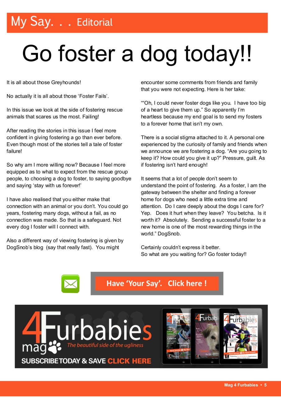 Mag 4 Furbabies Preview Pages