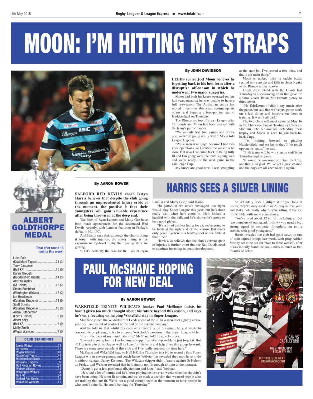 League Express Preview Pages