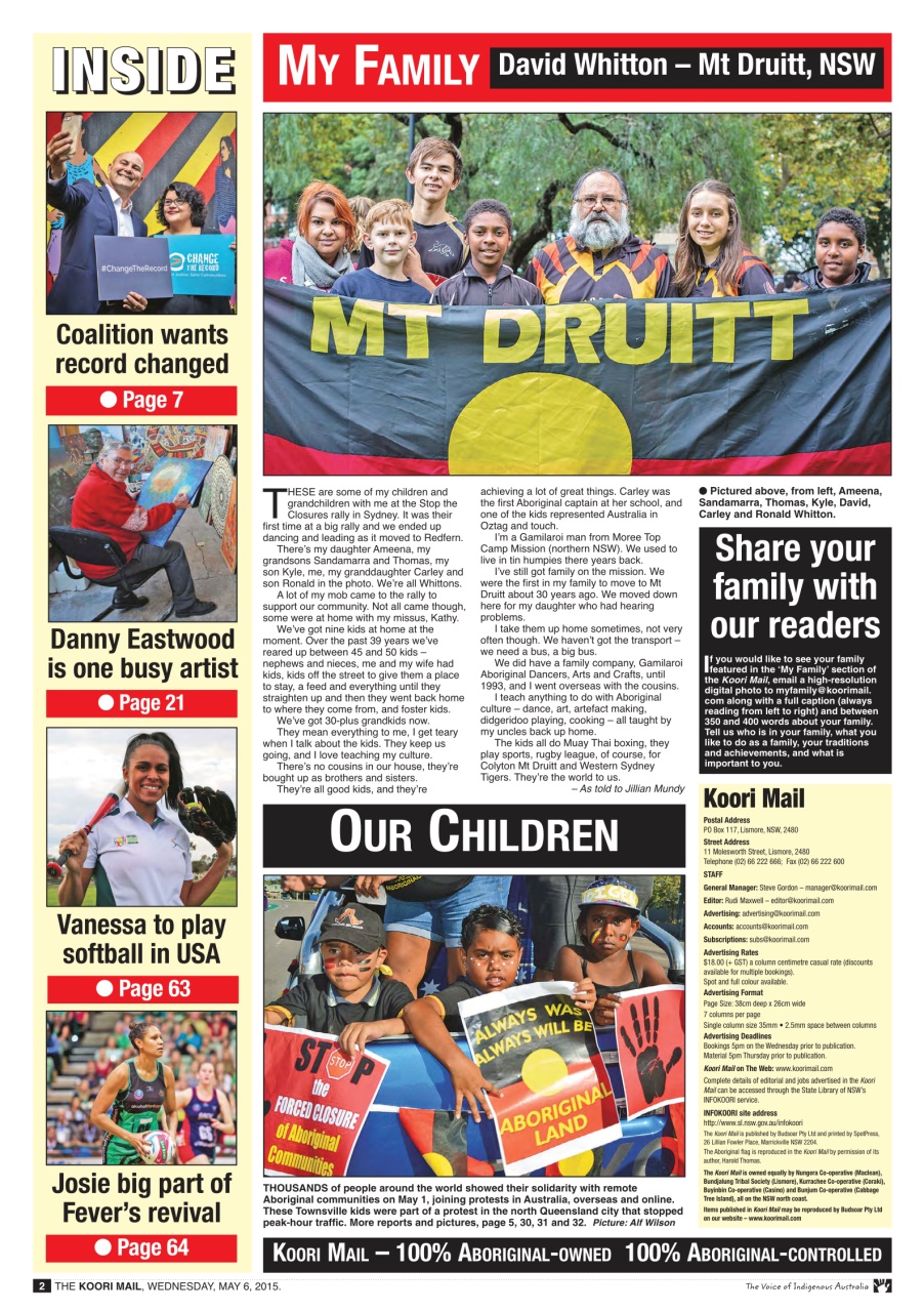 Koori Mail Preview Pages