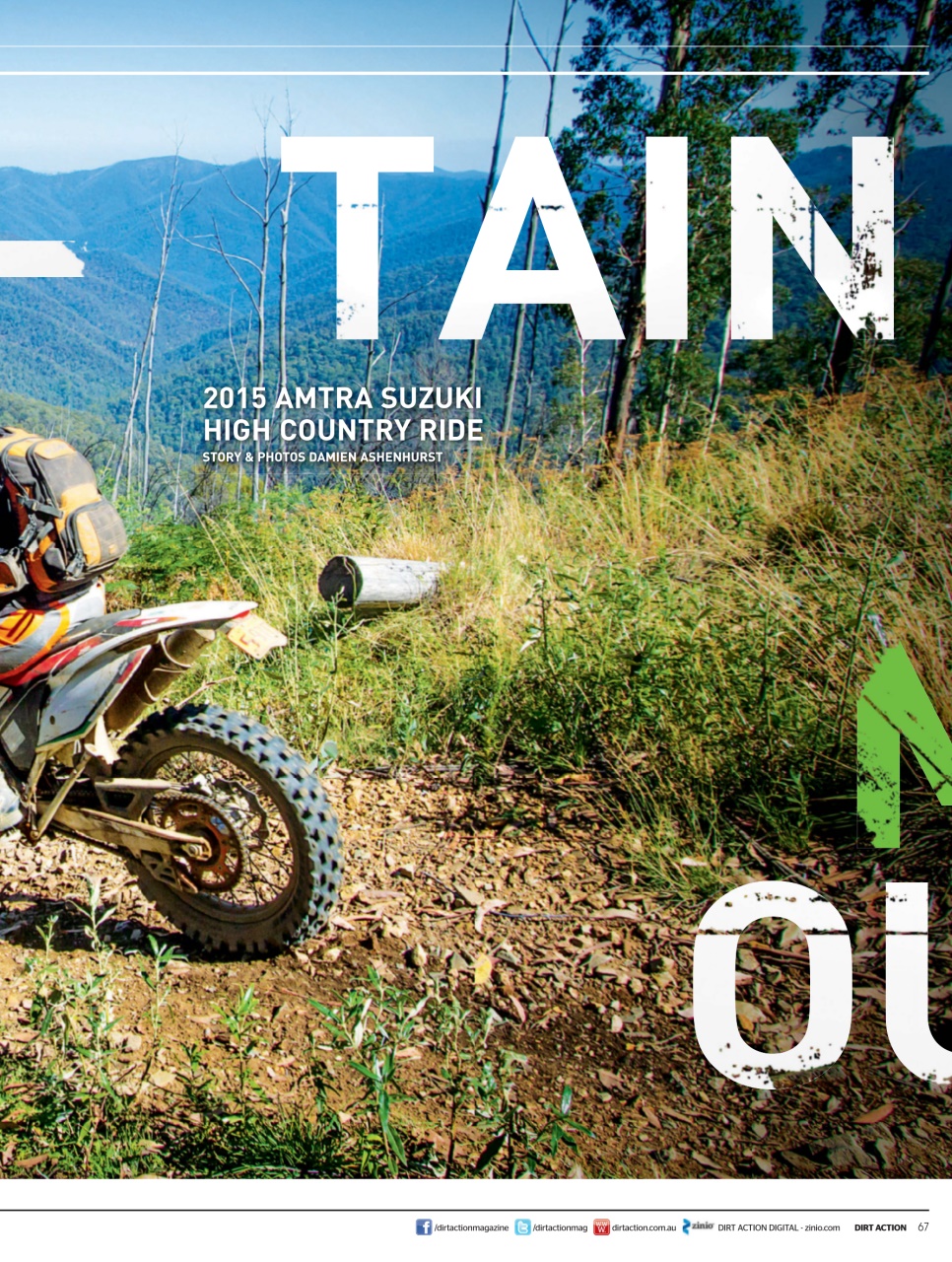 Dirt Action Preview Pages