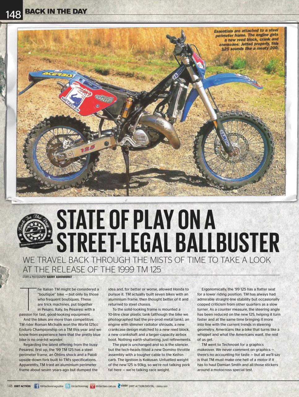 Dirt Action Preview Pages