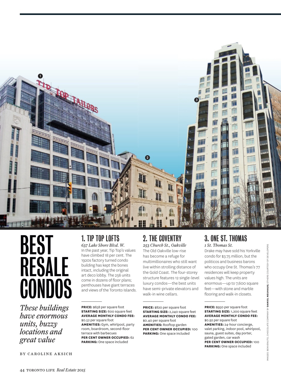 Toronto Life Preview Pages