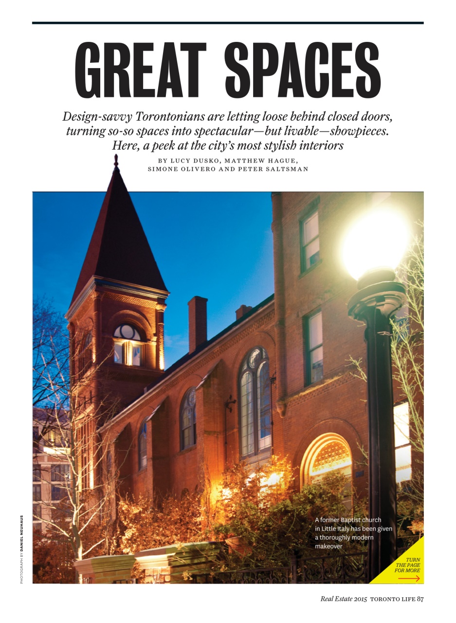 Toronto Life Preview Pages