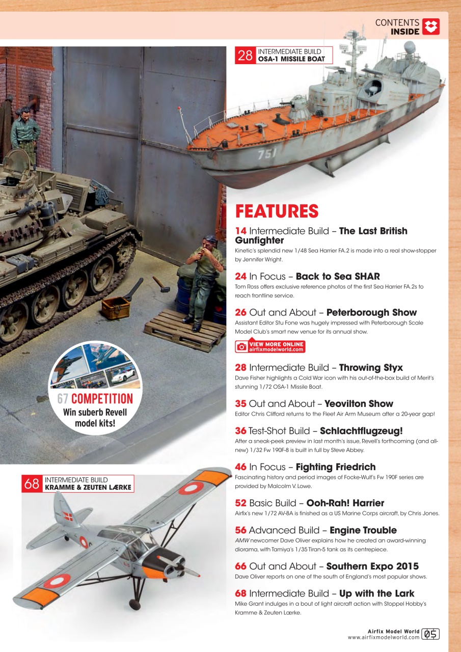 Airfix Model World Preview Pages
