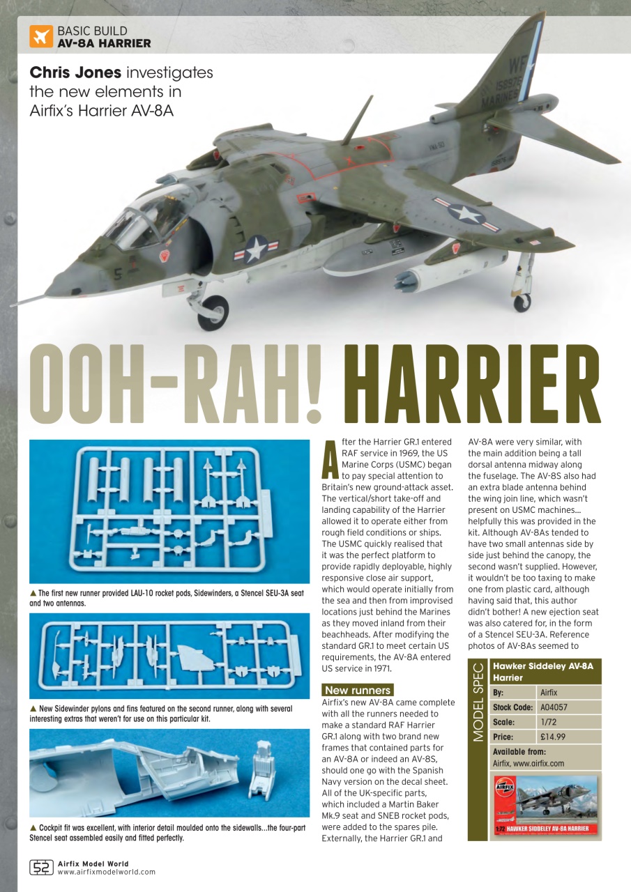 Airfix Model World Preview Pages