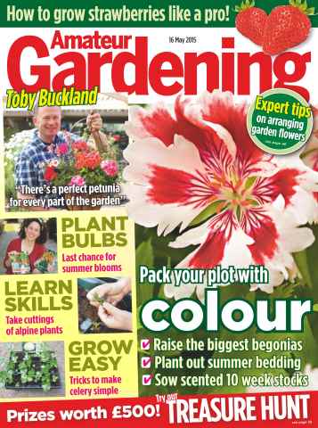 Amateur Gardening issue 16th May 2015