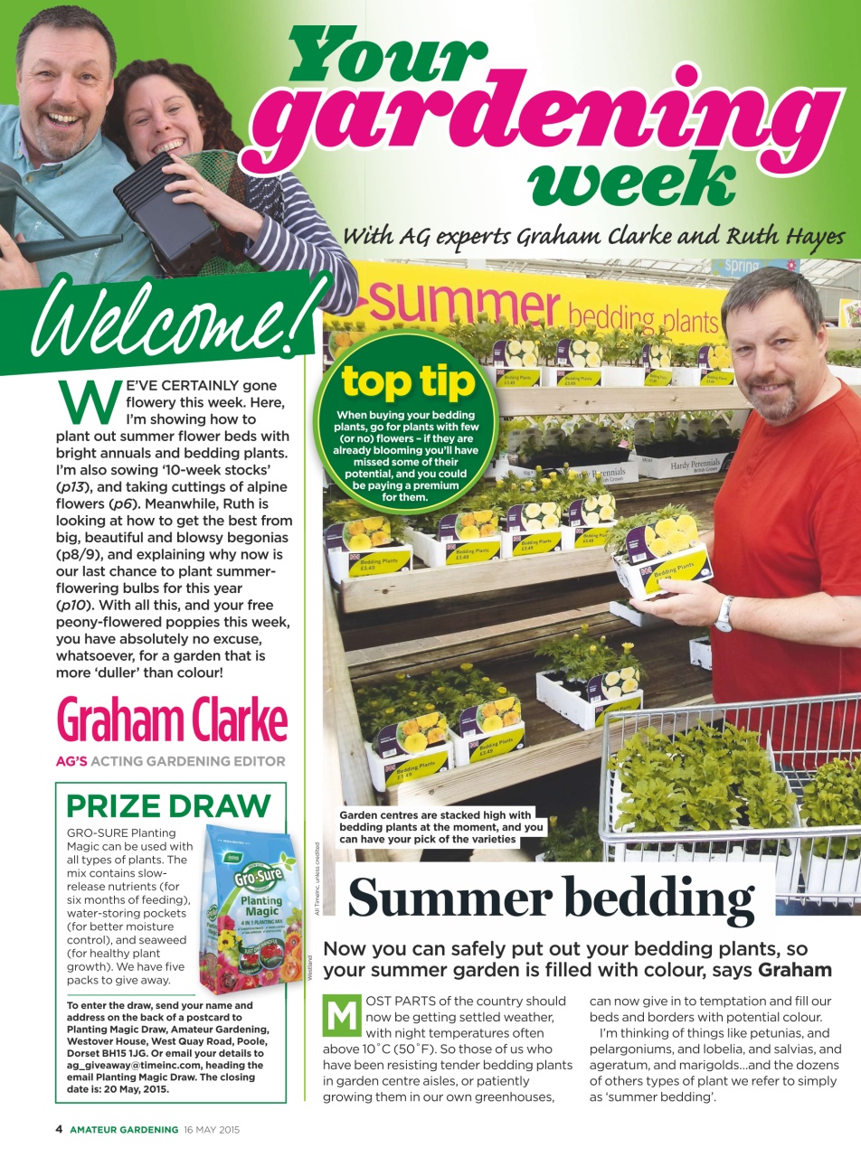 Amateur Gardening Preview Pages