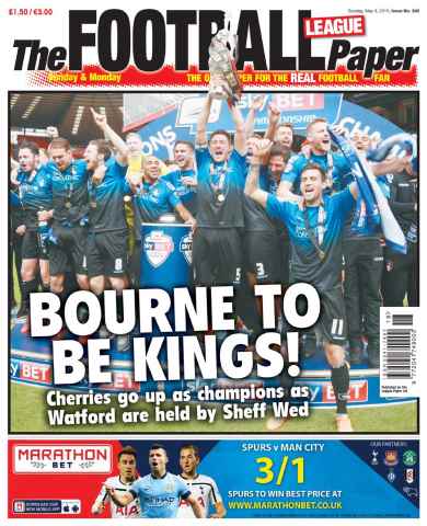 The Football League Paper issue 3rd May 2015