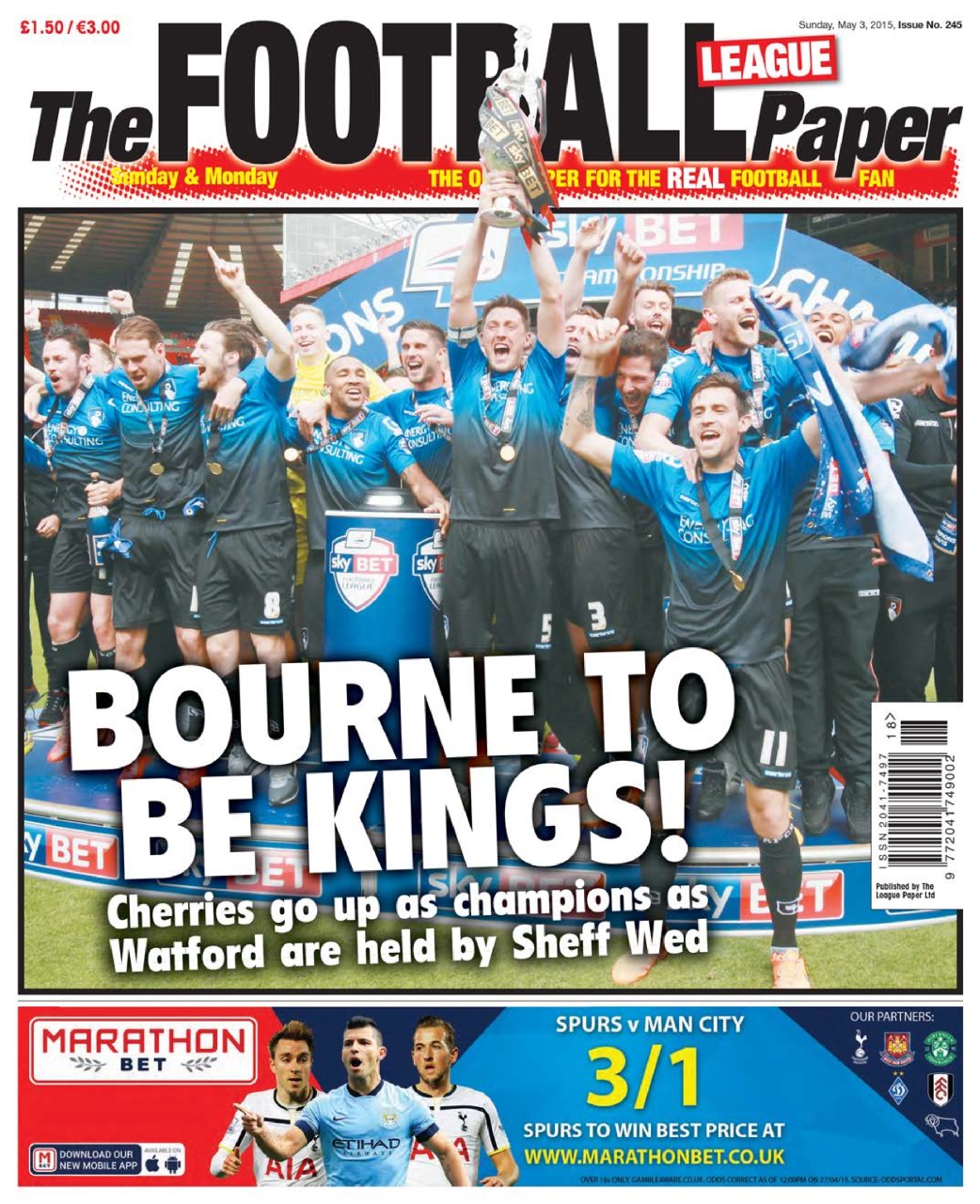 The Football League Paper Preview Pages