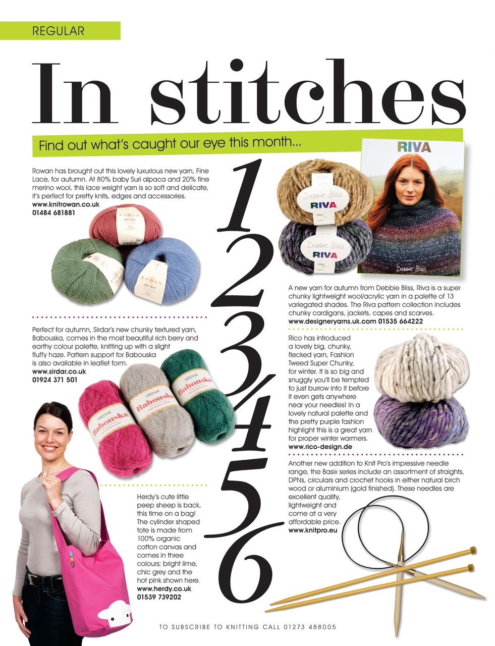 Knitting Preview Pages