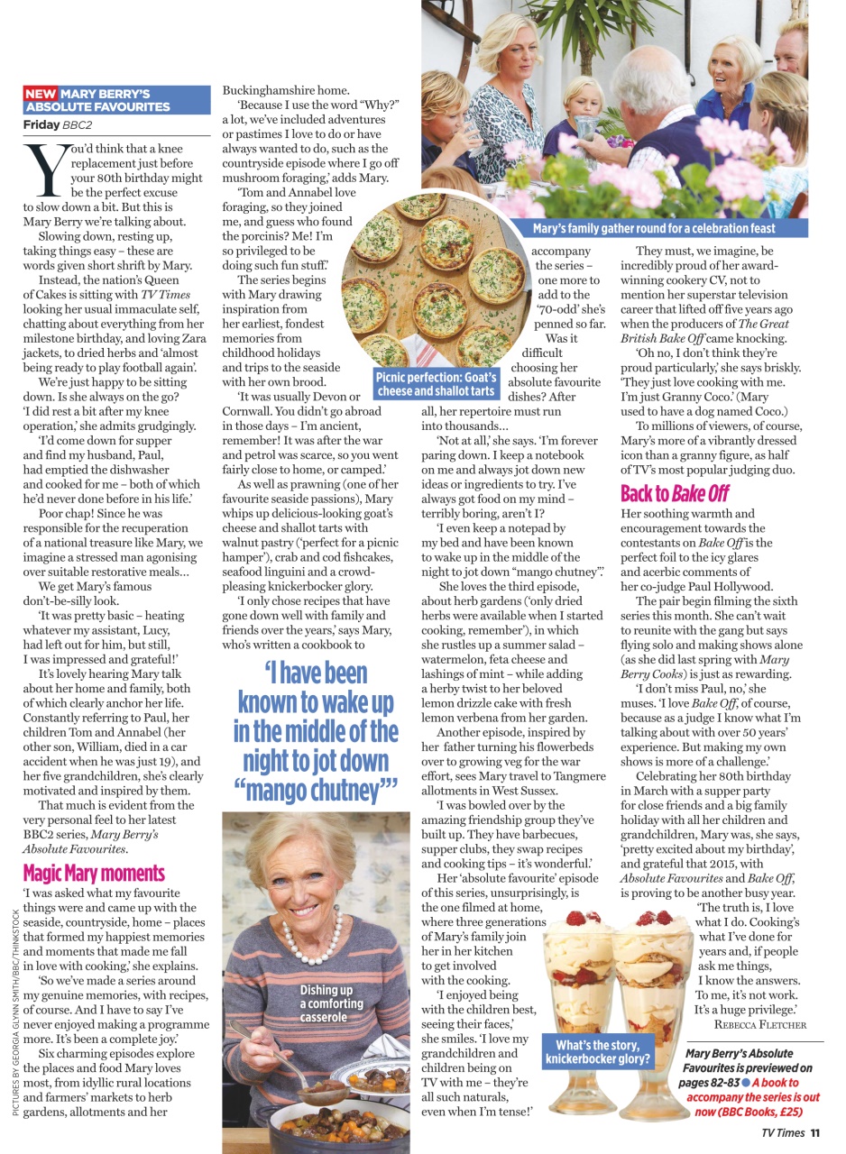 TV Times Preview Pages