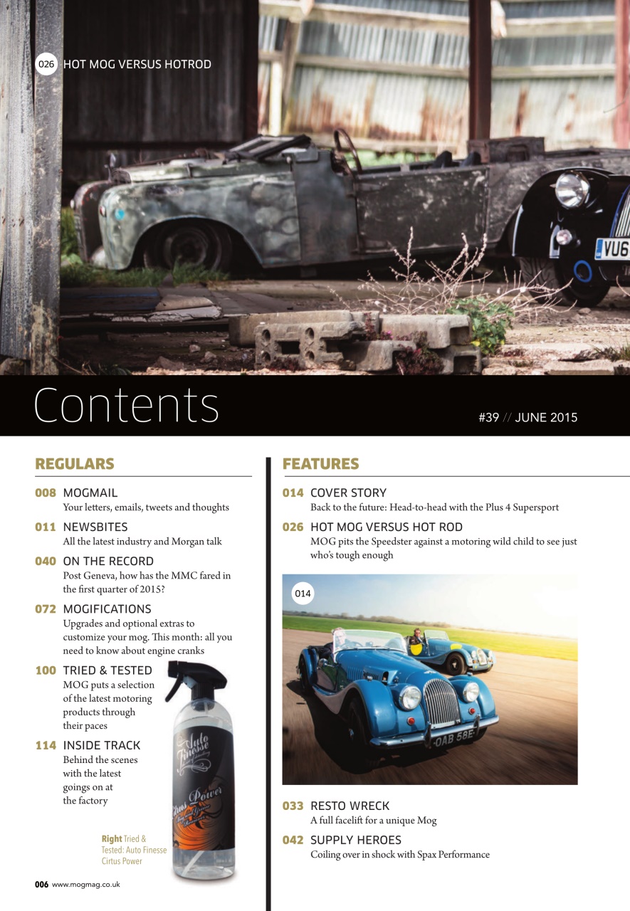 MOG Magazine Preview Pages