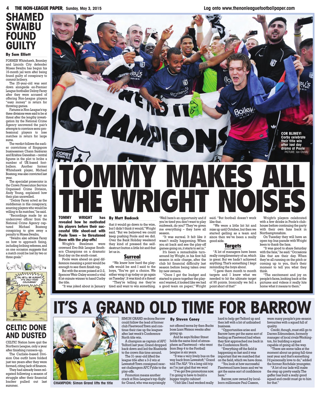 The Non-League Football Paper Preview Pages