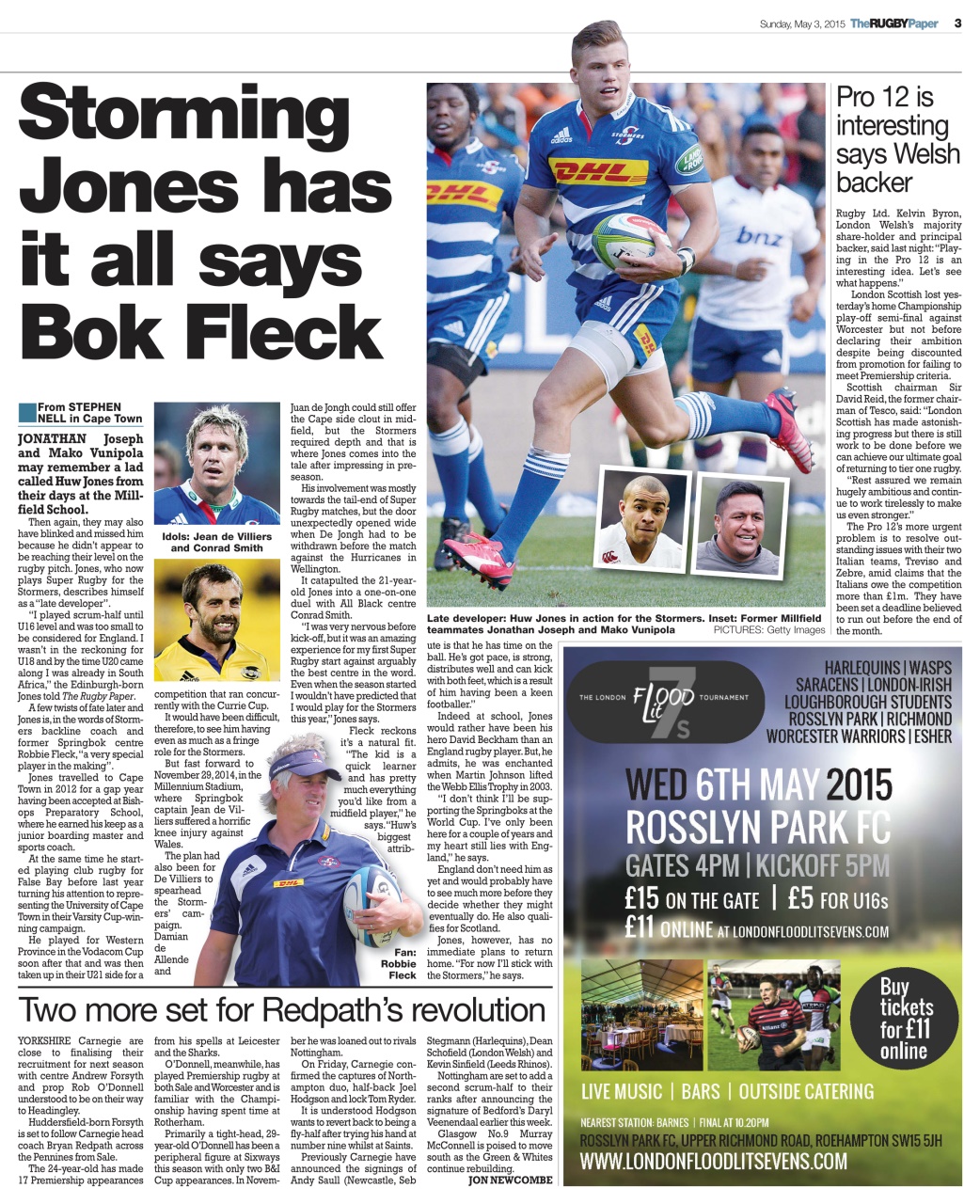 The Rugby Paper Preview Pages