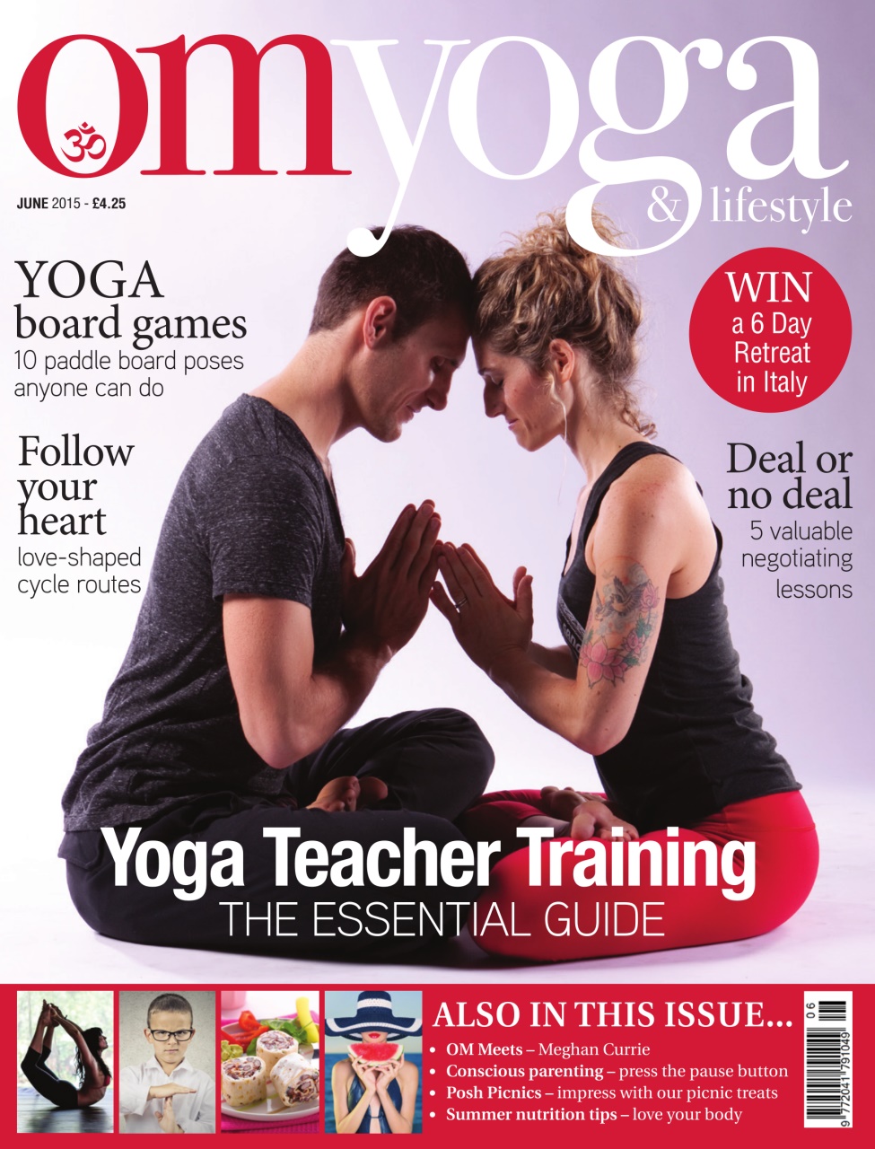 OM Yoga Magazine Preview Pages