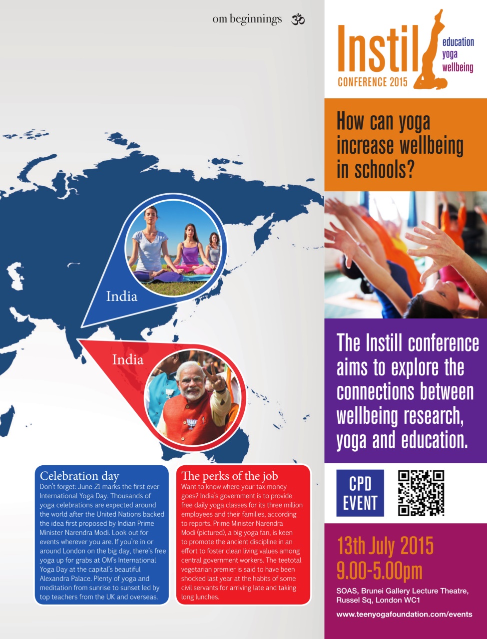 OM Yoga Magazine Preview Pages