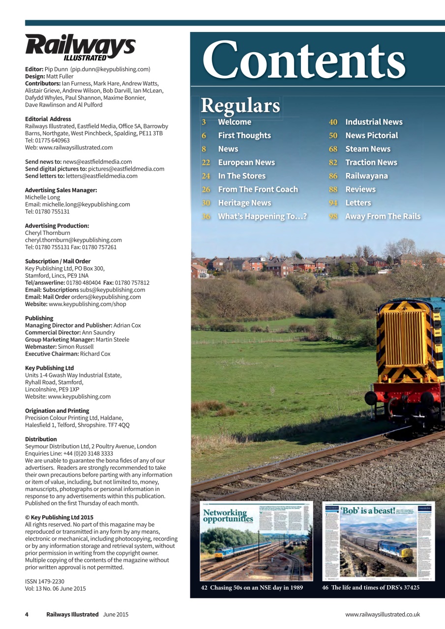 Railways Illustrated Preview Pages