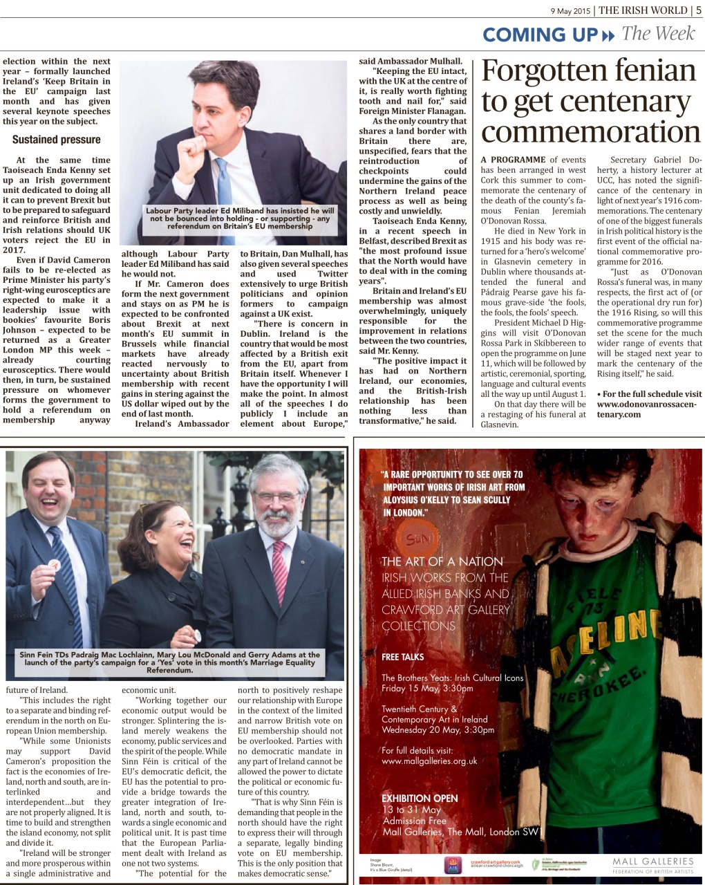 Irish World Preview Pages