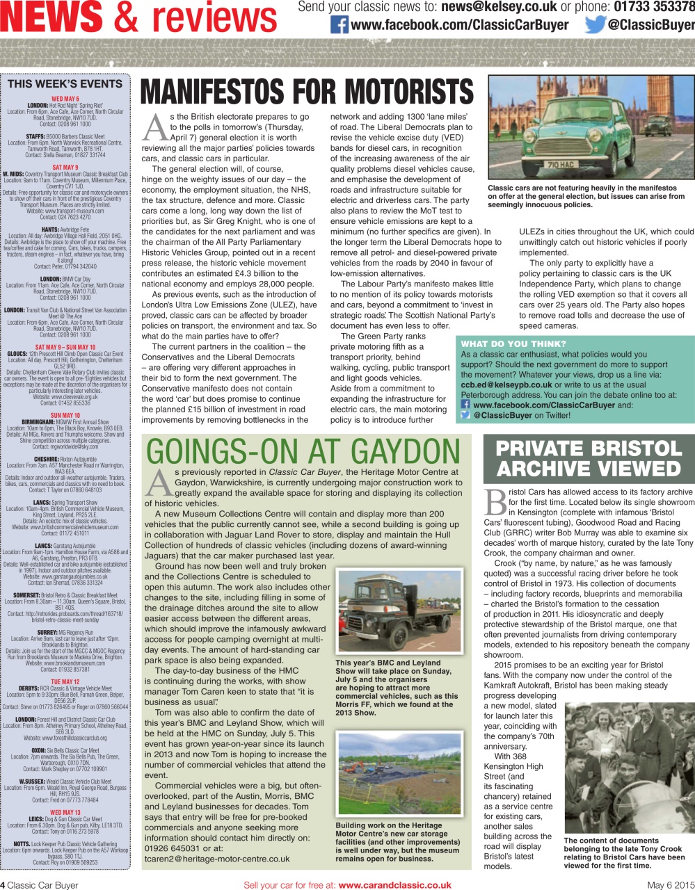 Classic Car Buyer Preview Pages