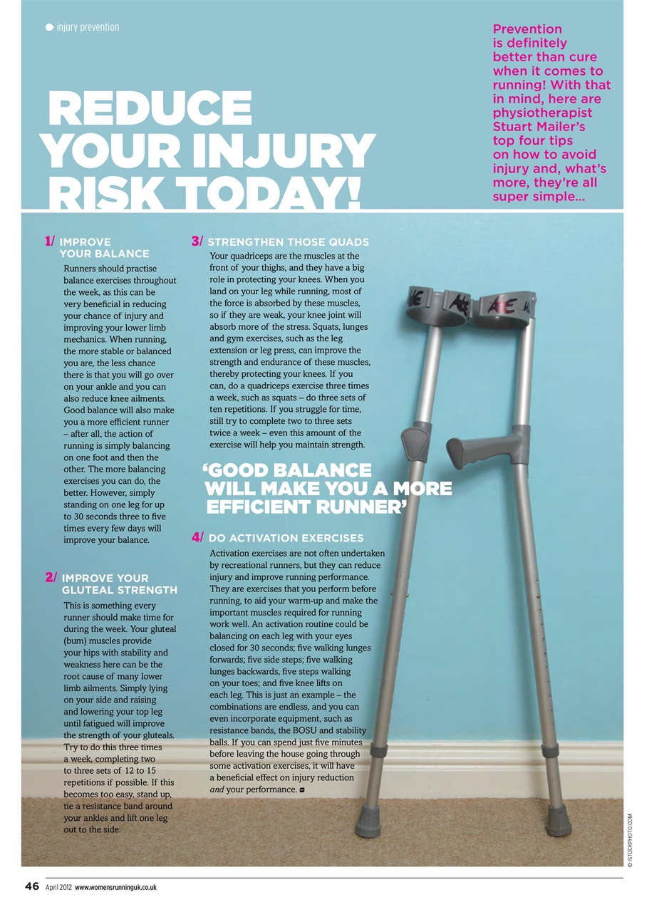 Women’s Running Preview Pages