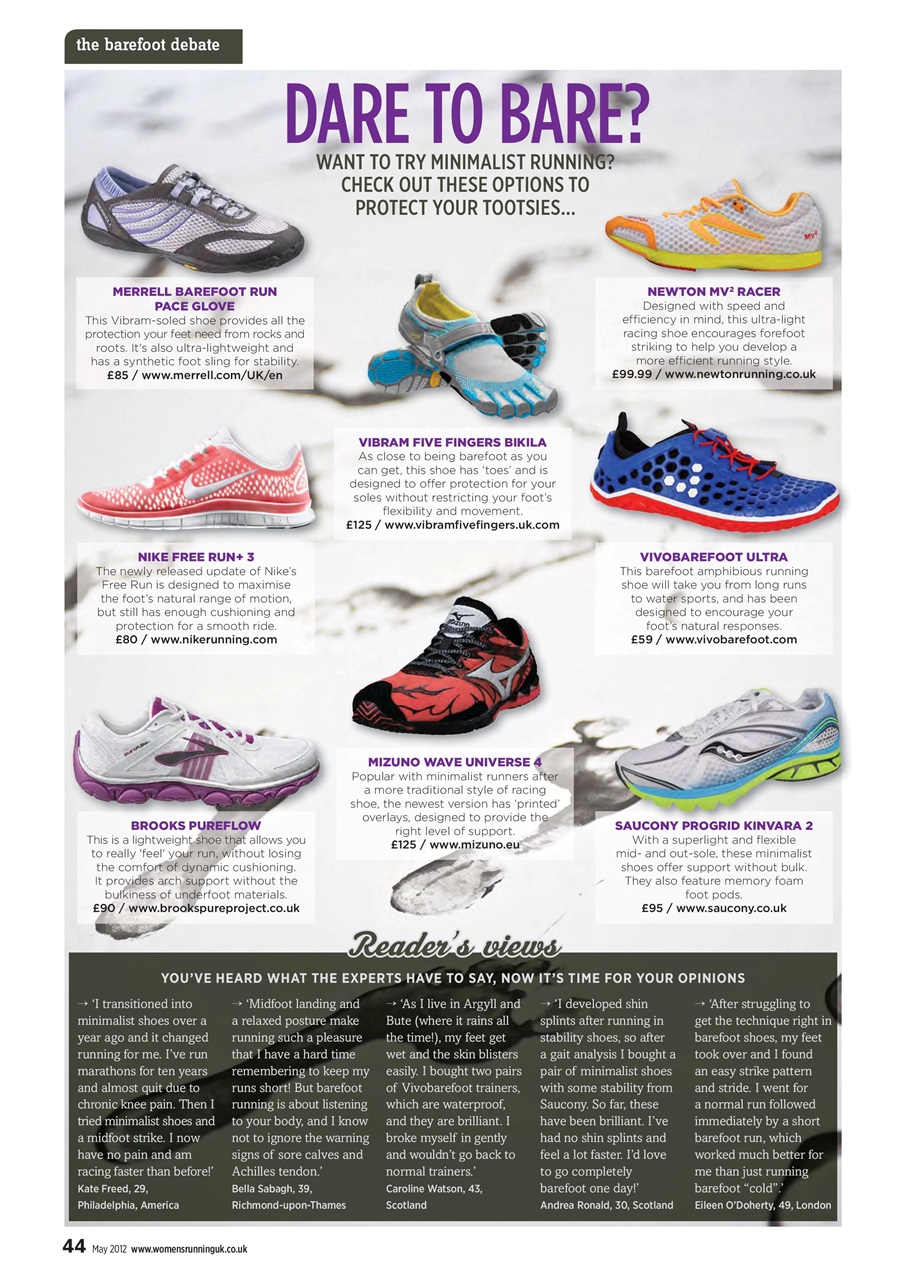 Women’s Running Preview Pages