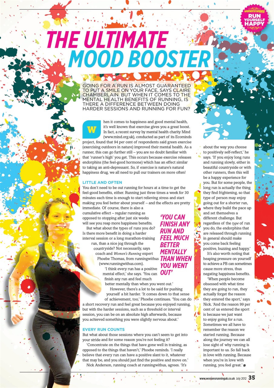 Women’s Running Preview Pages