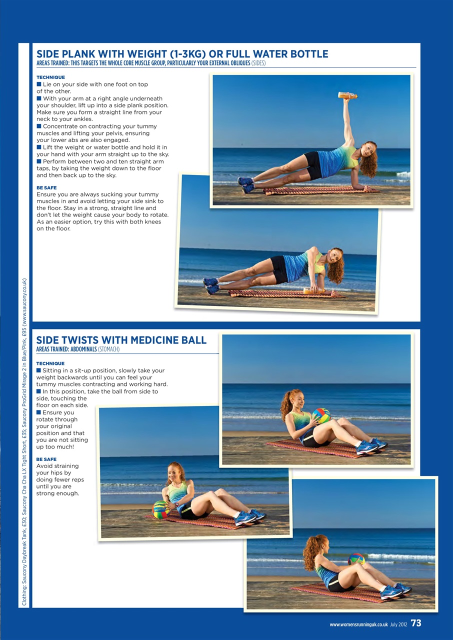 Women’s Running Preview Pages