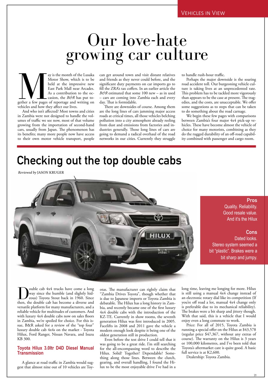 The Bulletin & Record Preview Pages